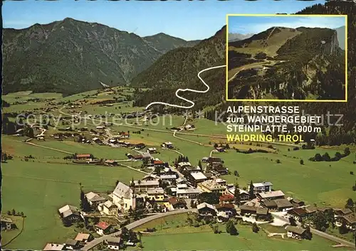 Waidring Tirol Alpenstrasse zum Wandergebiet Kat. Waidring