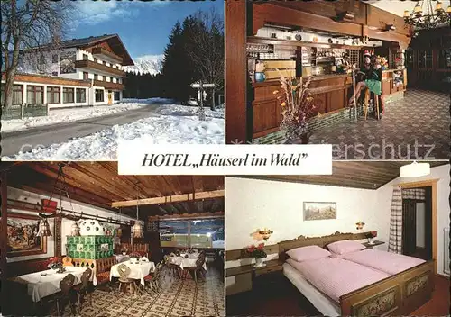 Groebming Steiermark Hotel Haeuserl im Wald  Kat. Groebming