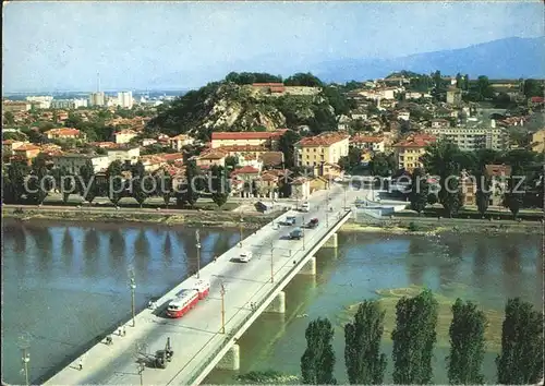 Plovdiv Fliegeraufnahme Bruecke / Plovdiv /