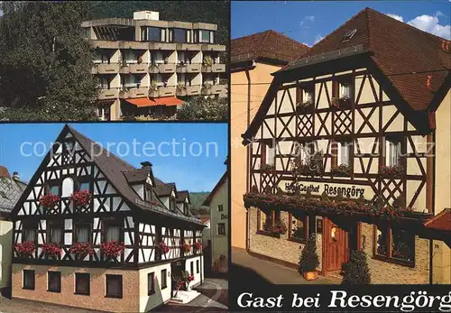 Ebermannstadt Hotel Gasthof Resengoerg Kat. Ebermannstadt