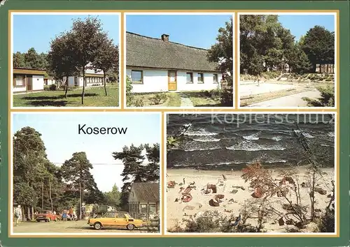 Koserow Ostseebad Usedom Campingplatz Strand Kat. Koserow