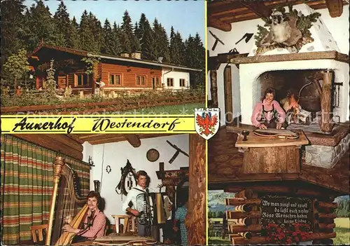 Westendorf Tirol Aunerhof Harmonika  Kat. Westendorf