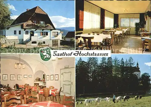 Koeflach Gasthof Hochstrasser Pferd Kat. Koeflach