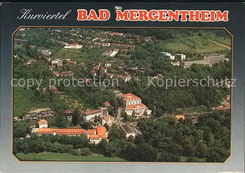Bad Mergentheim Kurviertel Fliegeraufnahme Kat. Bad Mergentheim