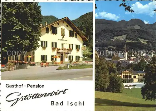 Bad Ischl Salzkammergut Gasthof Pensionj Gstoettenwirt Kat. Bad Ischl