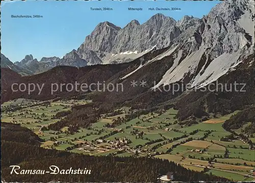 Ramsau Dachstein Steiermark Hochplateau Bischofsmuetze Torstein Mitterspitz  Kat. Ramsau am Dachstein