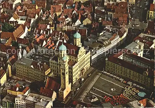 Augsburg Rathaus Perlachturm  Kat. Augsburg