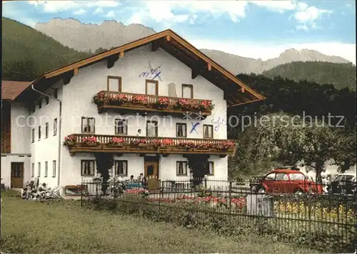 Bernau Chiemsee Haus Weingarten Kat. Bernau a.Chiemsee