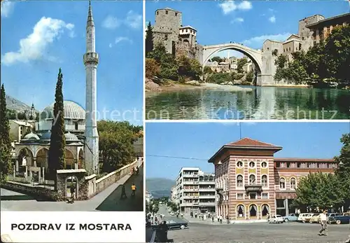 Mostar Moctap Bruecke Moschee Kat. Mostar