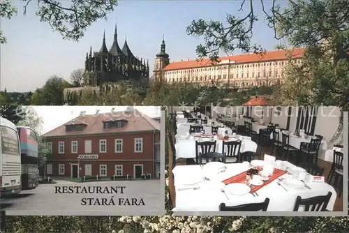 Kutna Hora Restaurant Stara Fara Kat. Kuttenberg