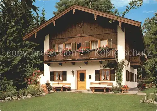 Bad Wiessee Gaestehaus Waldruhe Kat. Bad Wiessee