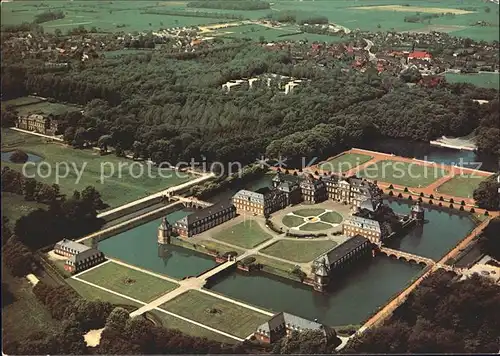 Nordkirchen Fliegeraufnahme Landesfinanzschule Schloss Kat. Nordkirchen