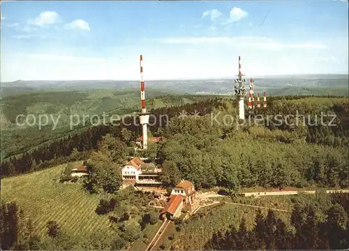 Heidelberg Neckar Koenigstuhl Berghotel Bergbahnstation Fernsehturm Kat. Heidelberg