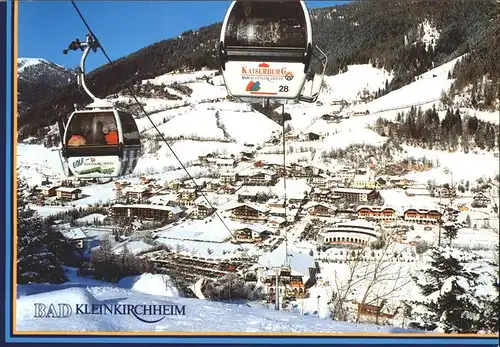 Bad Kleinkirchheim Kaernten Totalansicht Gondelbahn Kat. Bad Kleinkirchheim