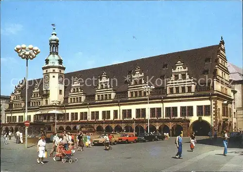 Leipzig Altes Rathaus am Markt Kat. Leipzig