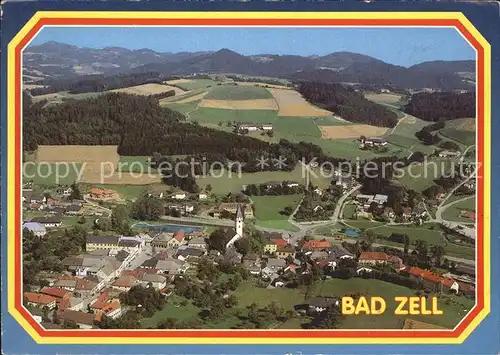 Bad Zell Radonheilbad Fliegeraufnahme Kat. Bad Zell