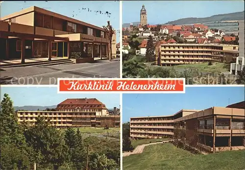 Bad Wildungen Kurklinik Helenenheim Teilansichten Kat. Bad Wildungen