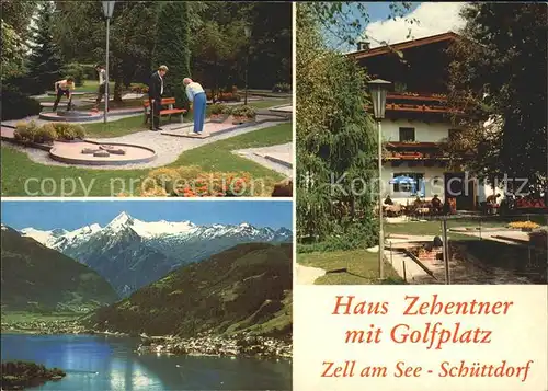 Zell See Haus Zehentner Minigolfplatz Kat. Zell am See