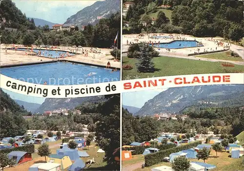 Saint Claude Jura Le Camping et la Piscine Kat. Saint Claude