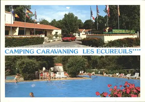 Jard sur Mer Camping Caravaning Les Ecureuils La Piscine Kat. Jard sur Mer