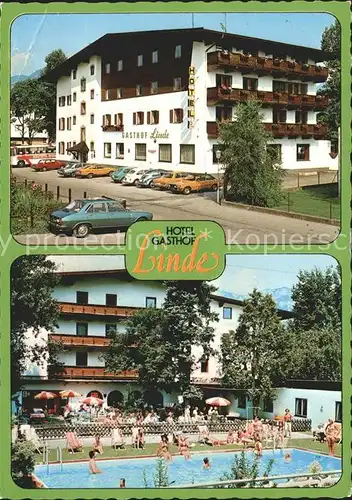 Woergl Angerberg Hotel Gasthof Linde Swimmingpool Kat. Angerberg Tirol