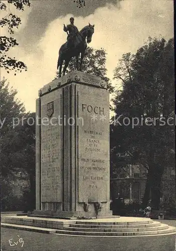 Lille Nord Monument du Marechal Foch Kat. Lille
