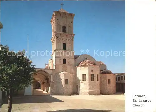 Larnaca St Lazarus Church Kat. Larnaca Cyprus