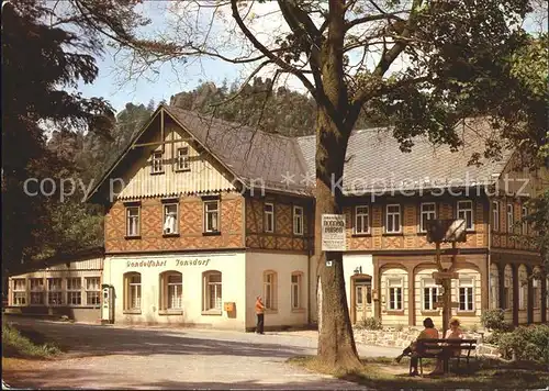 Jonsdorf HO Gaststaette Gondelfahrt Kat. Kurort Jonsdorf