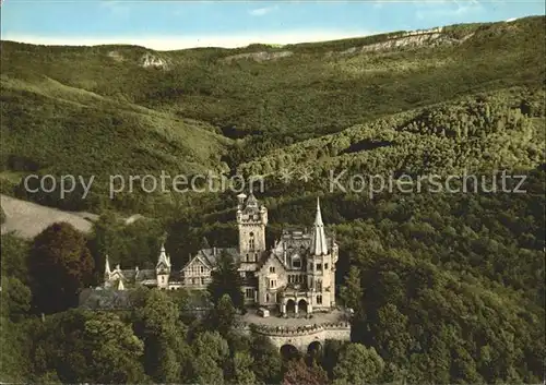 Bad Sooden Allendorf Schloss Rothestein im Werratal Fliegeraufnahme Kat. Bad Sooden Allendorf