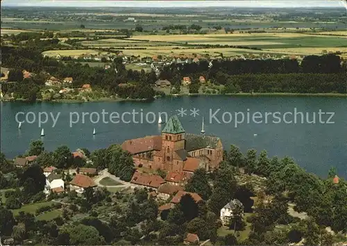 Ratzeburg Schloss Fliegeraufnahme Kat. Ratzeburg