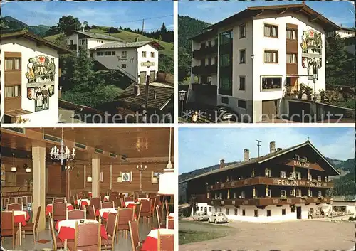 Wildschoenau Tirol Gasthof Pension und Autotaxi Thaler Gastraum / Kufstein /Tiroler Unterland