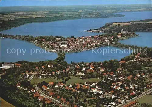 Ratzeburg Inselstadt Fliegeraufnahme Kat. Ratzeburg