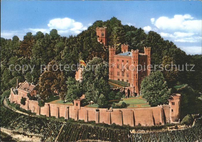 AK / Ansichtskarte Ortenberg_Hessen Schloss Fliegeraufnahme Ortenberg