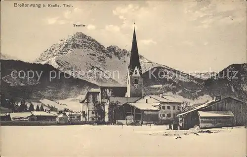 Breitenwang Tirol Taneller Kirche Kat. Breitenwang