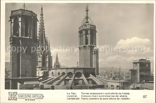 Barcelona Cataluna Cathedrale  Kat. Barcelona