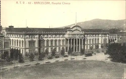 Barcelona Cataluna Hospital Clinico Kat. Barcelona