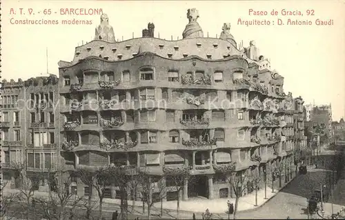 Barcelona Cataluna Construcciones modernas  Kat. Barcelona