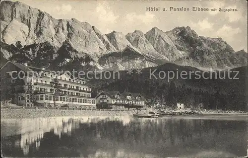 Eibsee Hotel Pension Eibsee Zugspitze Kat. Grainau