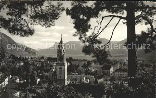 Merano Suedtirol Teilansicht Kirche Kat. Merano