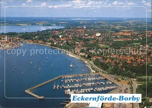 Borby Hafen  Kat. Eckernfoerde