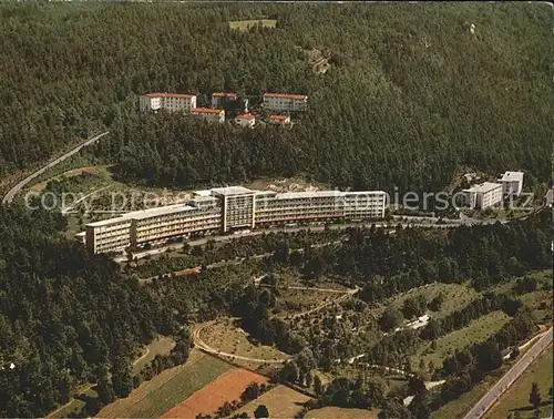 Schwabthal Sanatorium Lautergrund Fliegeraufnahme Kat. Bad Staffelstein