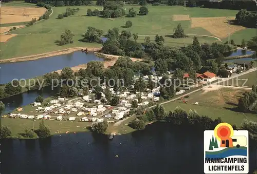 Lichtenfels Bayern Maincamping Fliegeraufnahme / Lichtenfels /Lichtenfels LKR