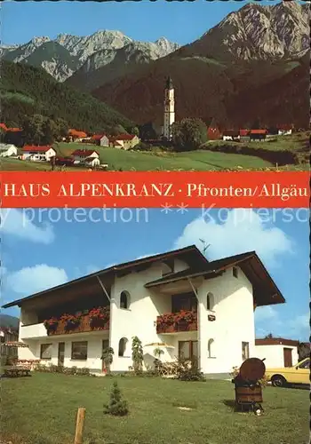 Pfronten Haus Alpenkranz  Kat. Pfronten