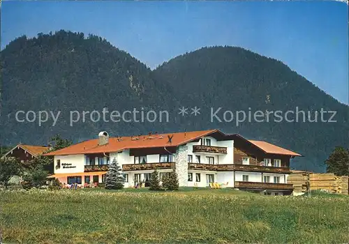 Ruhpolding Gaestehaus Menkenbauer  Kat. Ruhpolding