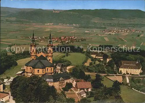 Vierzehnheiligen Fliegeraufnahme Basilika Maintal Kat. Bad Staffelstein