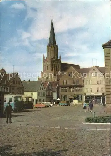 Trzebiatow Markt Kat. Treptow Pommern