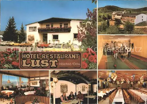 Hoechst Odenwald Hotel Lust  Kat. Hoechst i. Odw.