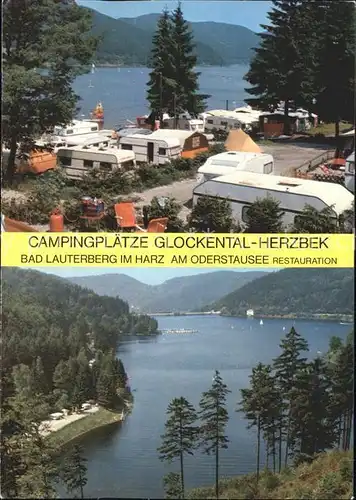 Bad Lauterberg Odertalsperre Campingplaetze Glockental Herzbek Kat. Bad Lauterberg im Harz