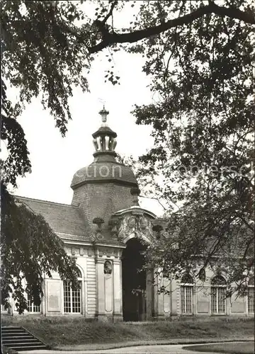 Meuselwitz Orangerie Park Kurlturgebaeude Kat. Meuselwitz Thueringen