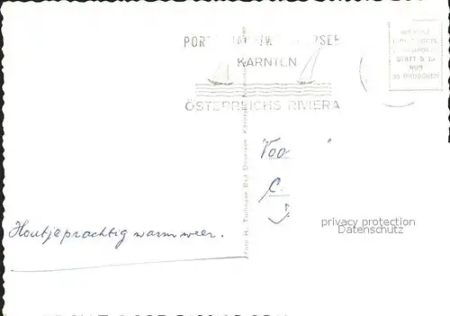 Maria Woerth Woerthersee Teilansicht Kat. Maria Woerth